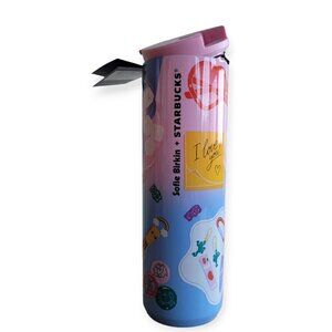 Starbucks Sofie Birkin Pride Metal Tumbler 16oz Limited Edition Summer 2024 Cup